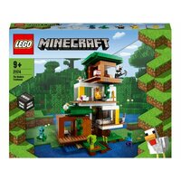 Конструктор Lego Minecraft 21174 Современный домик на дереве, 909 дет.