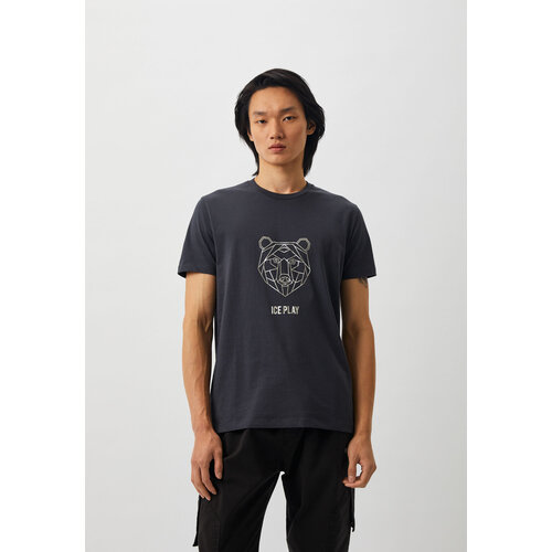 фото Футболка ice play, размер 3xl, серый