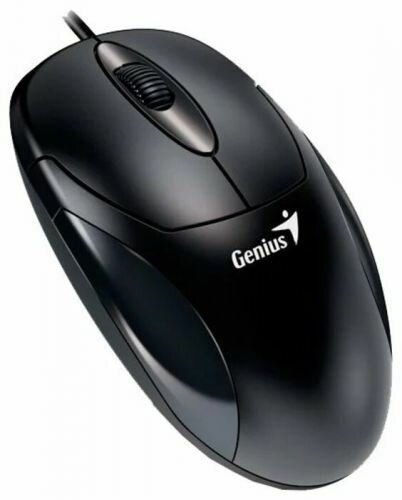 Мышь Genius XScroll V3 31010021400 1000 DPI, 1.5 м, черный