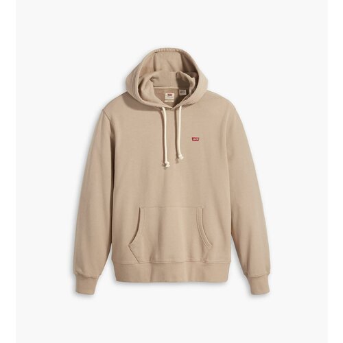 Худи Levi's THE ORIGINAL HM HOODIE, размер L, бежевый худи levi s the original hm hoodie размер l бежевый