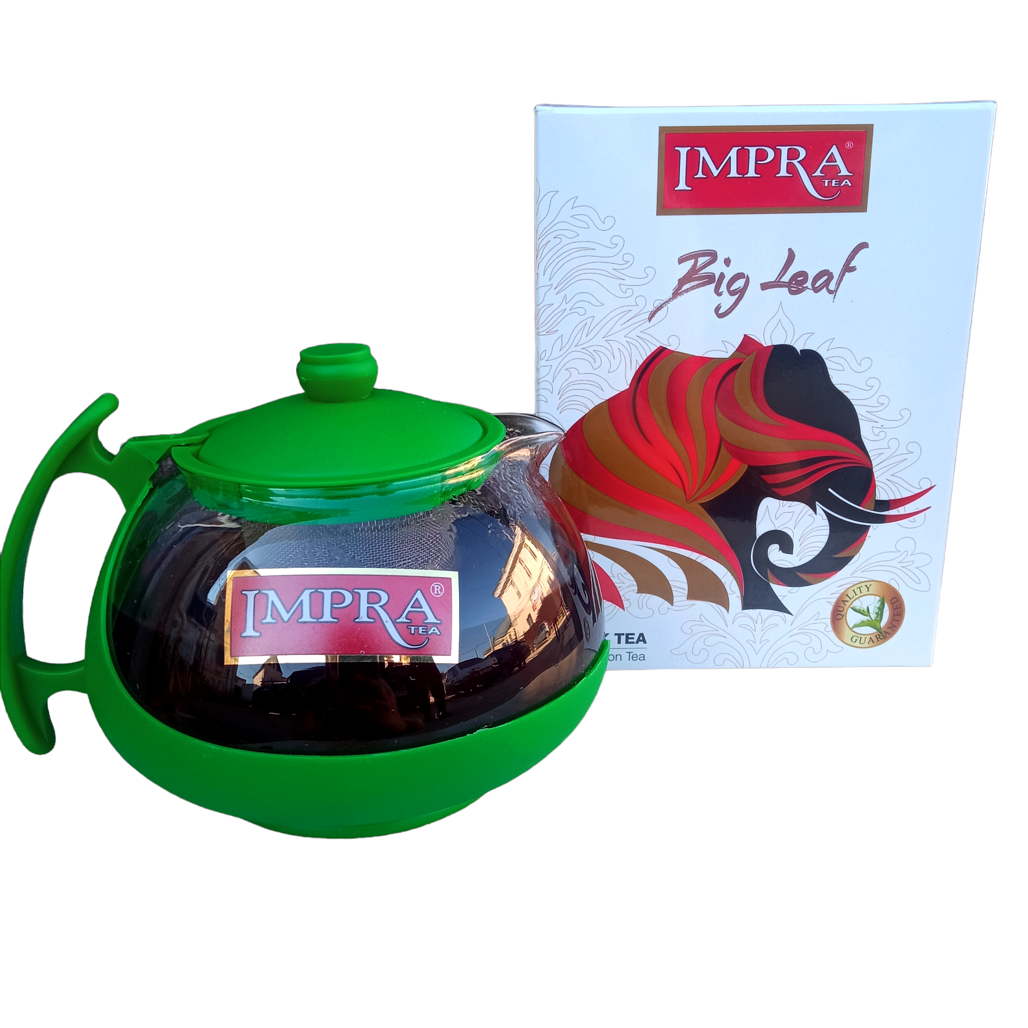 Подарочный набор импра (IMPRA) чай цейлонский черный крупнолистовой с чайником в подарок - фотография № 3