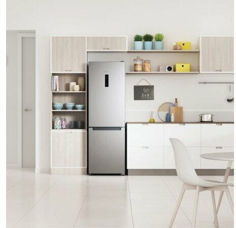 Холодильник Indesit ITS 5180 X, 3 дверных полки, серебристый - фотография № 5