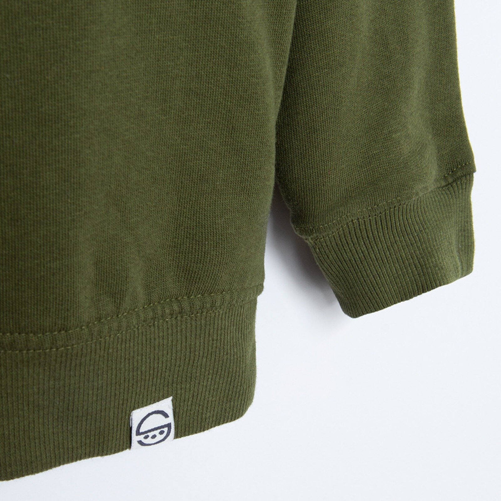 Свитшот COOL CLUB, размер 110, оливковый — фото 1