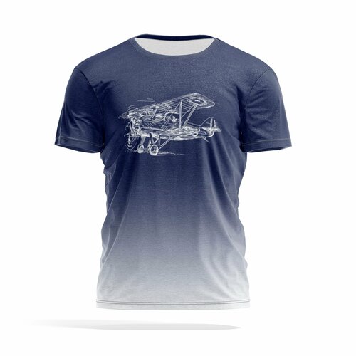 фото Футболка panin brand, размер 5xl, серый