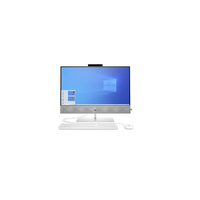 23.8" Моноблок HP Pavilion 24-k0011ur 14Q32EA, Intel Core i3-10300T 3 ГГц, RAM 4 ГБ, SSD 128 ГБ, Intel UHD Graphics 630, Windows 10 Home, белый