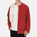 Стеганая двусторонняя куртка Яндекс демисезонная, размер M/L, красный, белый