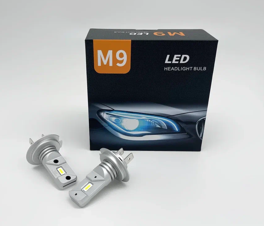 фото Светодиодные лампы M9 Compact H7 5000K 12V (2 лампы)