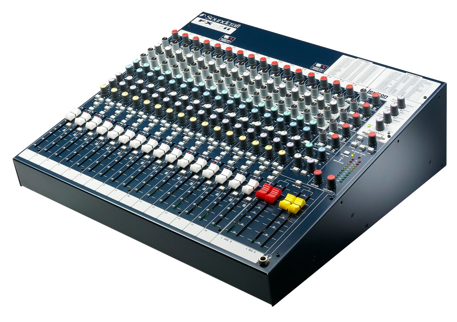 SOUNDCRAFT FX16ii - микшер 16 мик/лин. входов 2 подгруппы