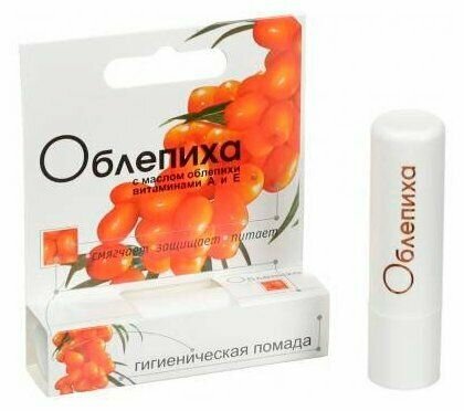 Помада Облепиха губная гигиеническая 2,8 г Аванта ОАО - фото №12