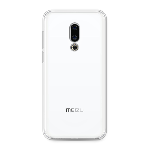 Чехол на Meizu 16th / Мейзу 16th прозрачный