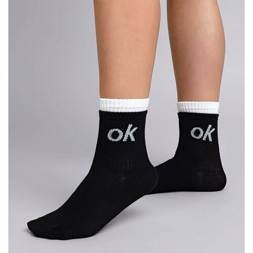 фото Носки клевер спб для мальчиков, размер 20-22, черный