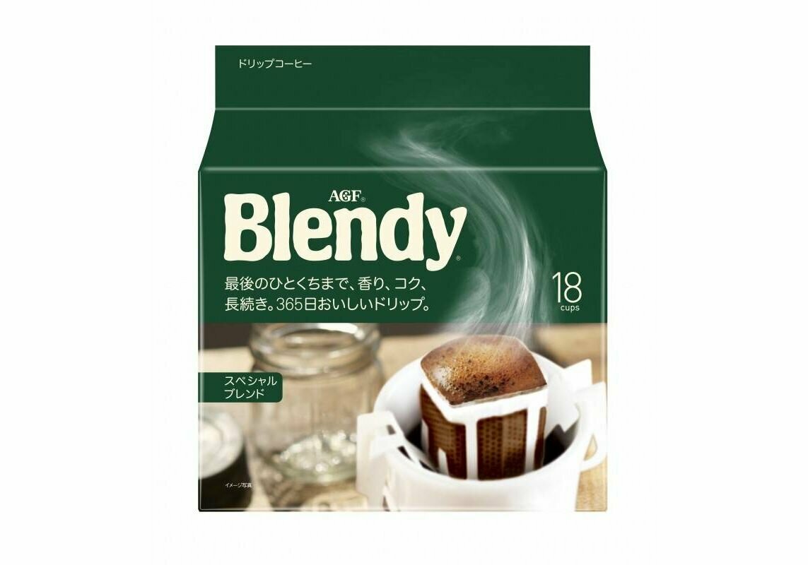 Японский кофе в дрип-пакетах AGF Blendy Mild Blend 18 пак