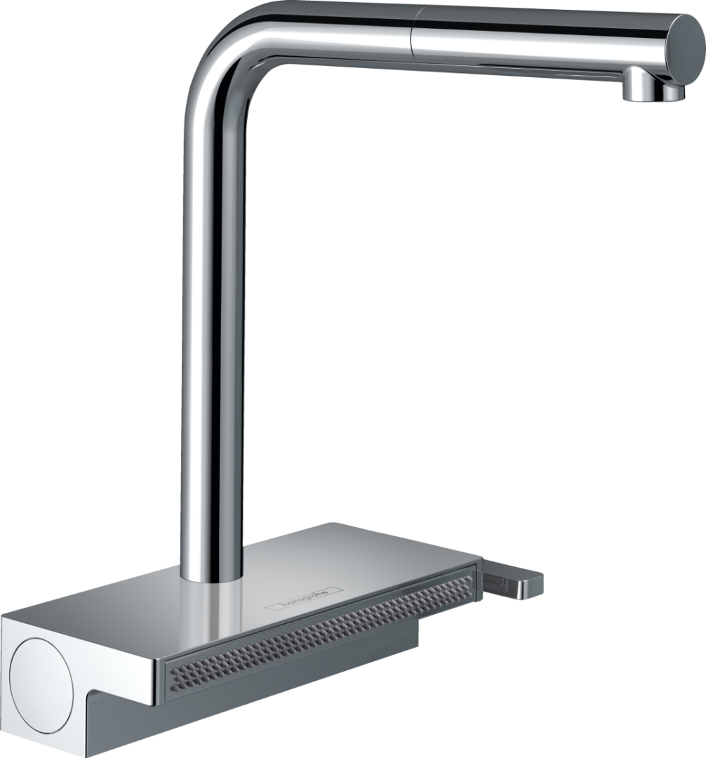 Смеситель для кухни Hansgrohe M81 Aquno Select 250 с вытяжным душем 2 jet. sBox (73830000)