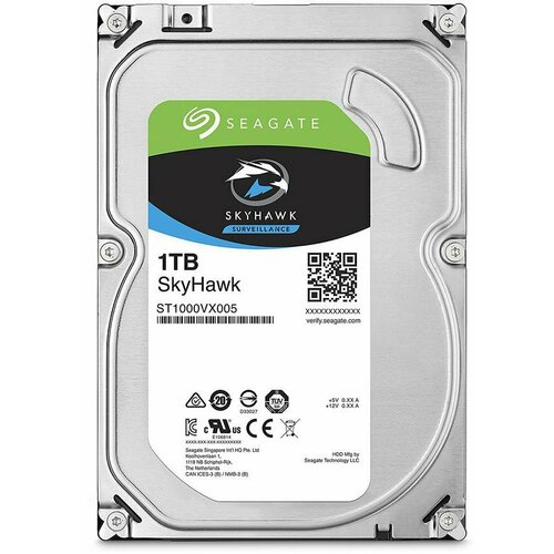 Жесткий диск Seagate ST1000VX005 жесткий диск seagate skyhawk 1 тб st1000vx005