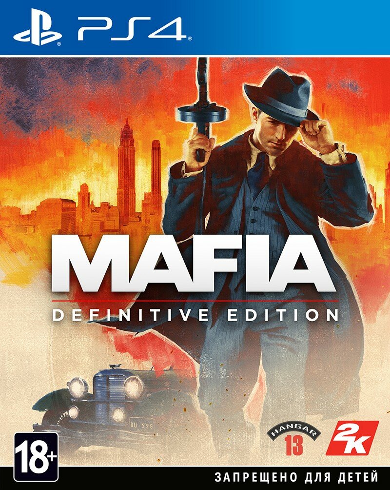 Mafia Definitive Edition [PS4 русская версия и обложка]