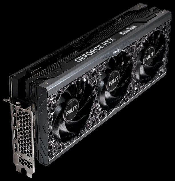 Видеокарта Palit RTX4070Ti GAMEROCK 12288 МБ, RET (ned407t019k9-1045g) - фото №7