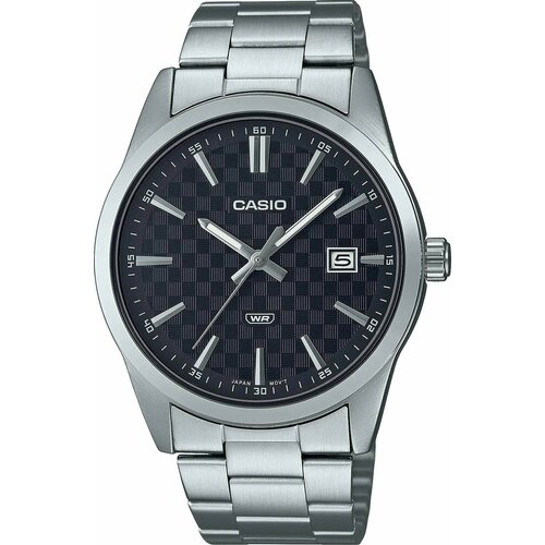 Наручные часы CASIO MTP-VD03D-2A, серебряный, черный