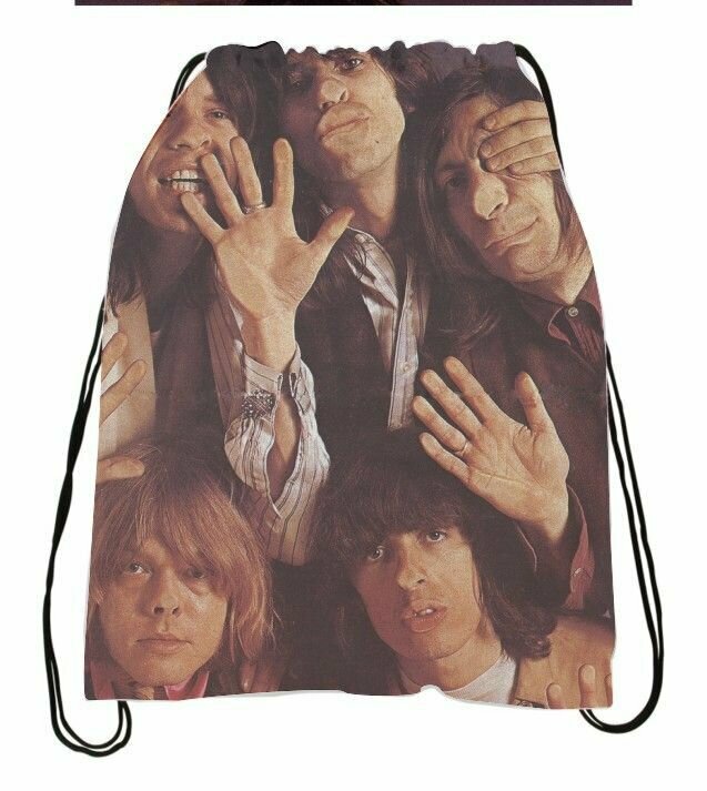 Сумка-мешок для обуви The Rolling Stones, Роллинг Стоунз №9