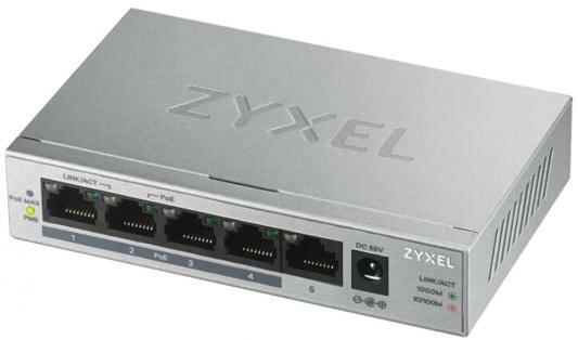 Коммутатор ZYXEL NebulaFlex Pro GS1350-6HP