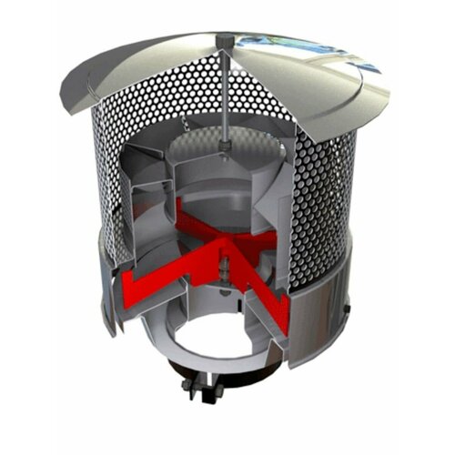 Воздушный предочиститель ( моноциклон) для двигателей 300-420 л. с.⌀178мм