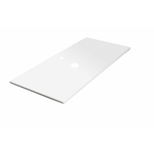 Столешница прямая белая 100 Armadi Art Vallessi 840-100-W