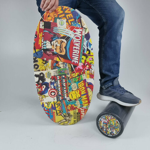 Баланс борд Марвел Bebalance шершавая