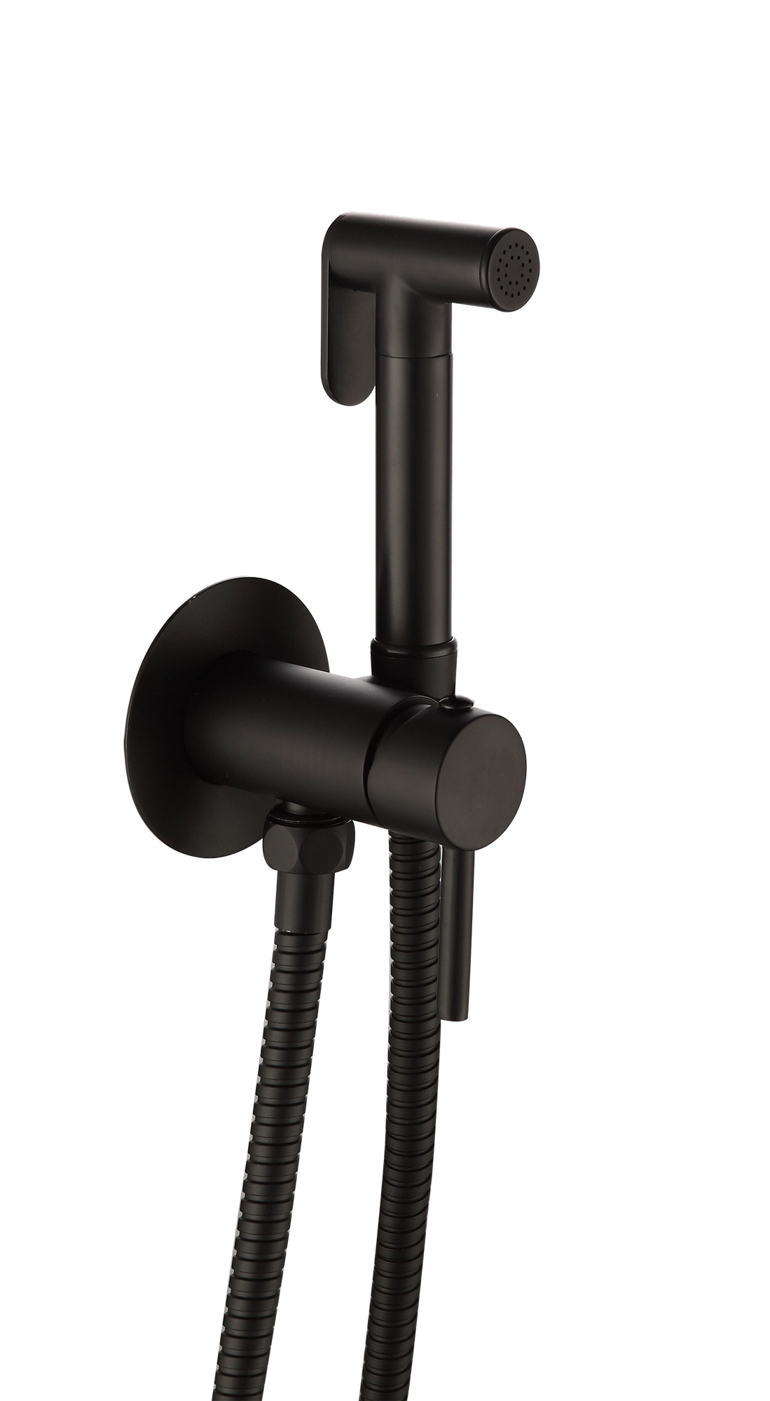 Встроенный гигиенический душ со смесителем для биде Frap F7505-6, черный