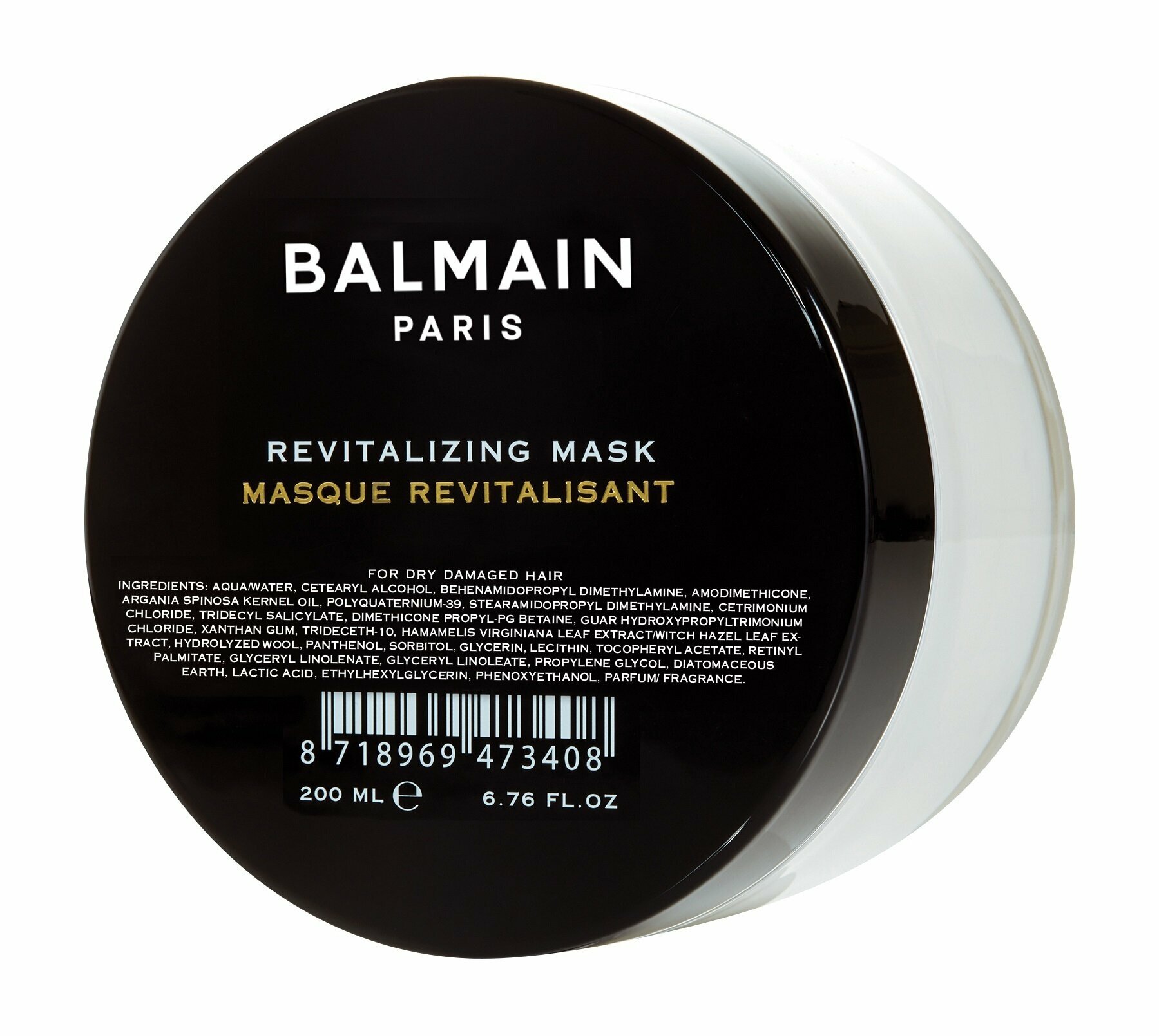 Восстанавливающая питательная маска Revitalizing, 200 мл BALMAIN - фото №4