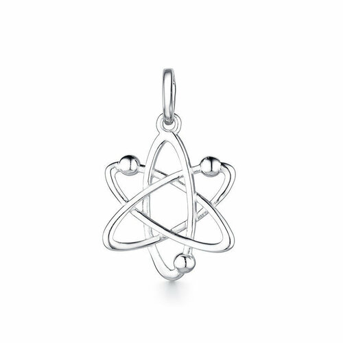 фото Подвеска из серебра "атом" яхонт ювелирный арт. 238757