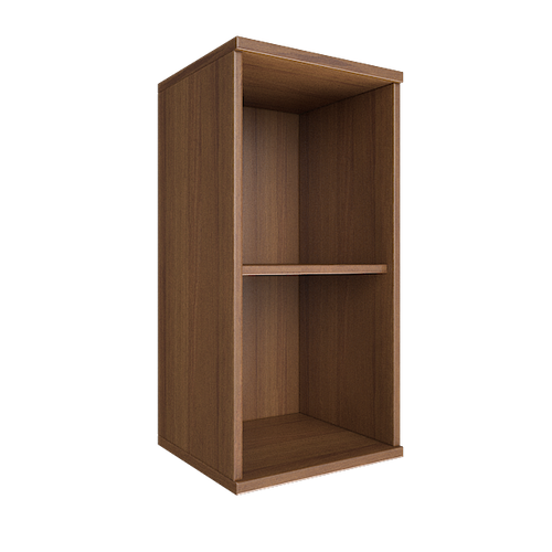 Стеллаж для документов низкий узкий RIVA А СУ-3 Орех гварнери 404х365х828 3715₽