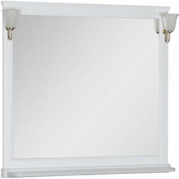 Зеркало Aquanet Валенса 110 белое