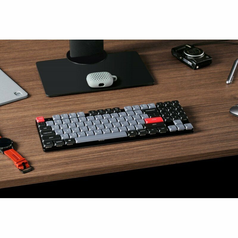 Клавиатура QMK Keychron K13 Pro, 90 клавиш, Hot-Swap, Gateron low profile Red Switch - фото №2