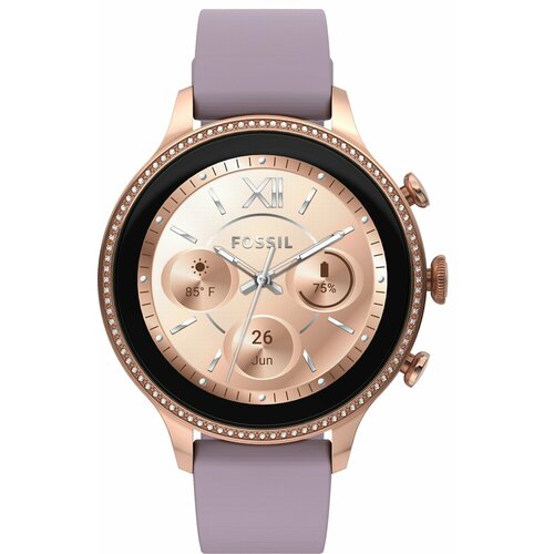 Умные часы Fossil Gen 6 42 мм Purple Silicone FTW6080 3419000₽