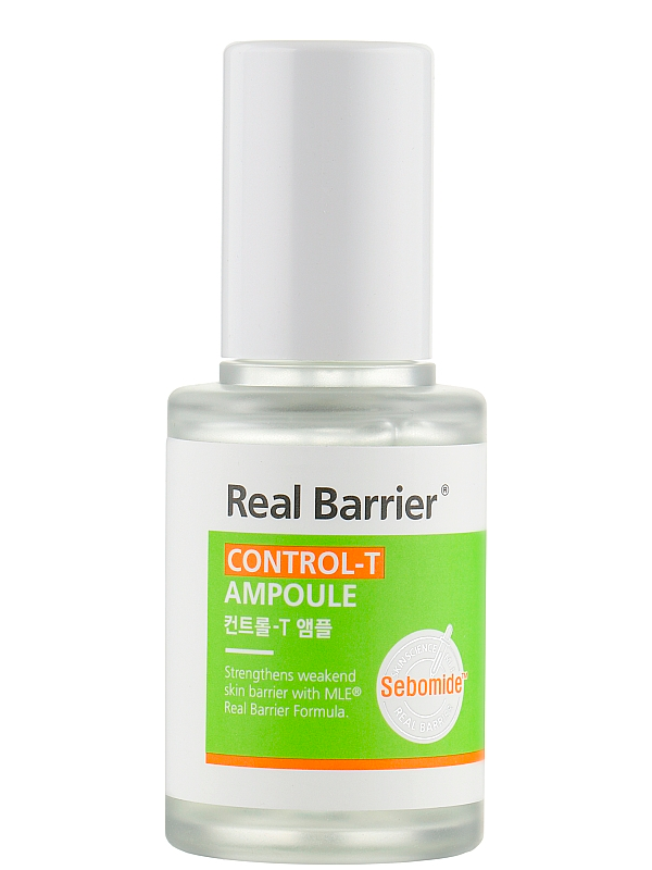 Себорегулирующая сыворотка для жирной, проблемной кожи Real Barrier Control-T Ampoule 30 мл