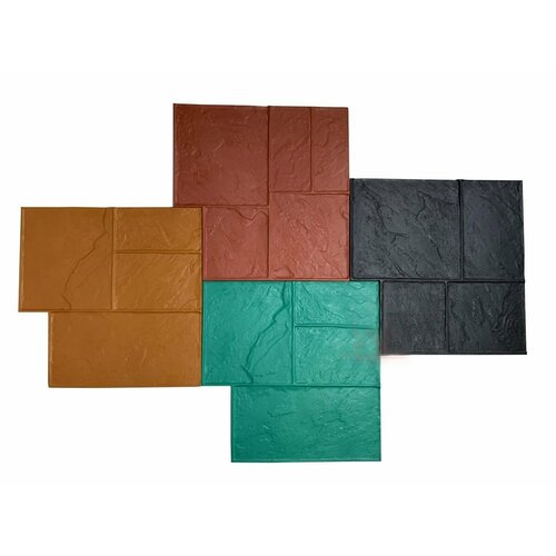 Штамп для печатного бетона Малый сланец