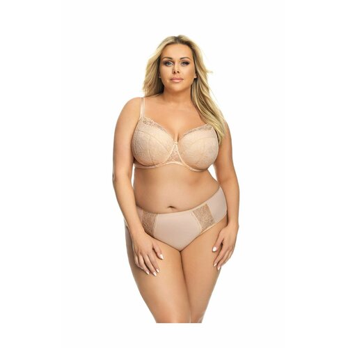 Бюстгальтер  Gorsenia, размер 95E, бежевый