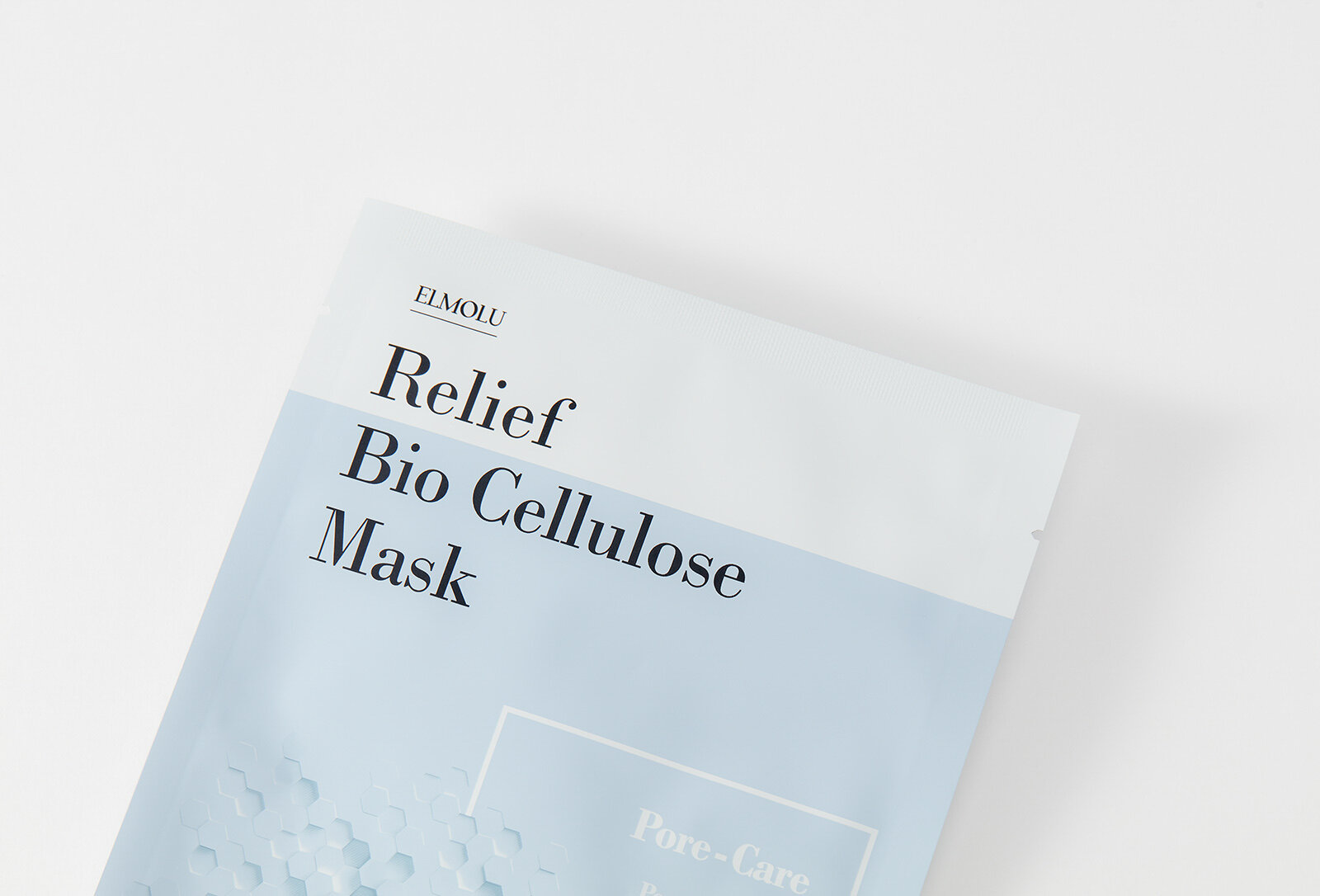 Маска ELMOLU на тканевой основе «Pore-Care» для ухода за порами, серии «Relief Bio Cellulose Mask»