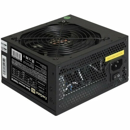 Блок питания 750W ExeGate EX292176RUS 750NPXE (ATX, PPFC, 12cm fan, 24pin, 2x(4+4)pin, PCIe, 4xSATA, 3xIDE, FDD, black) блок питания 750w exegate 750npxe ex292176rus pc