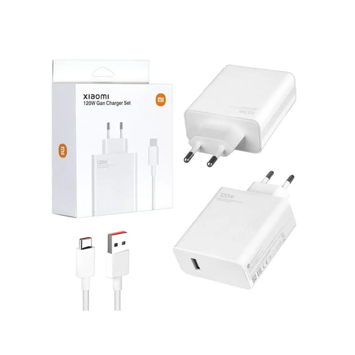 Быстрое зарядное устройство Xiaomi Type-C 120w белый