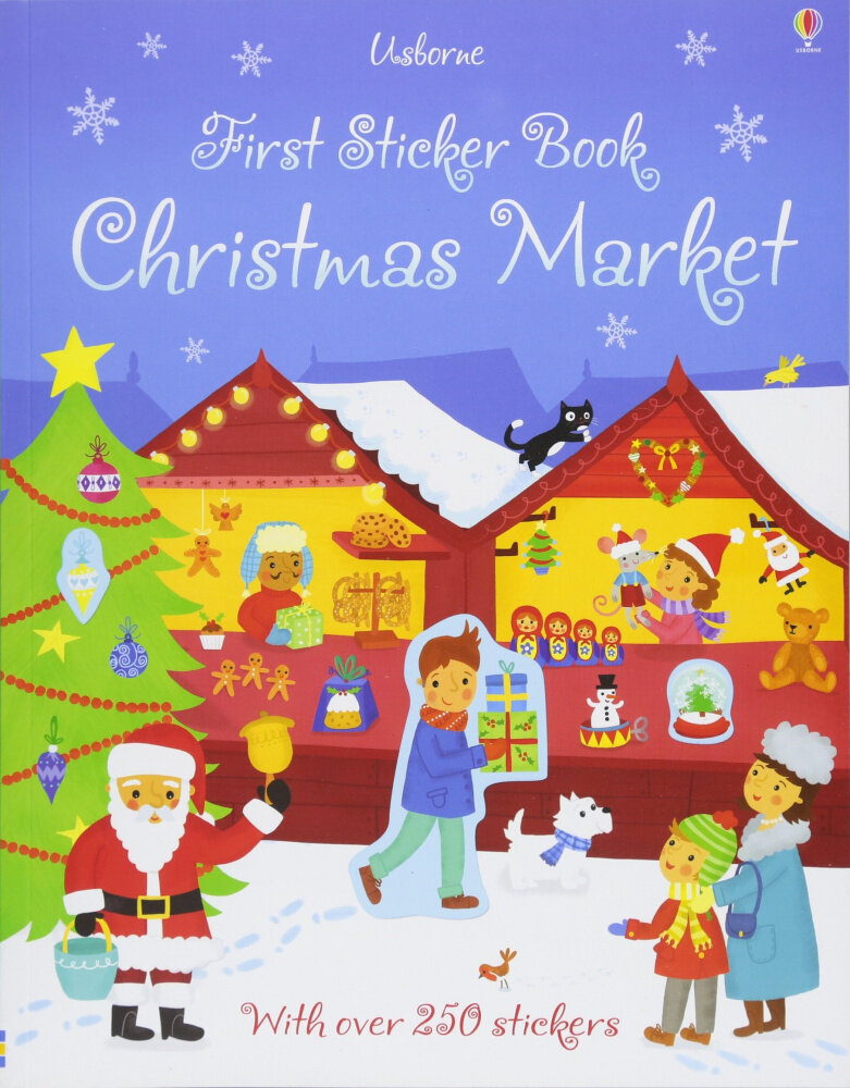 First Sticker Book: Christmas market - фото №1