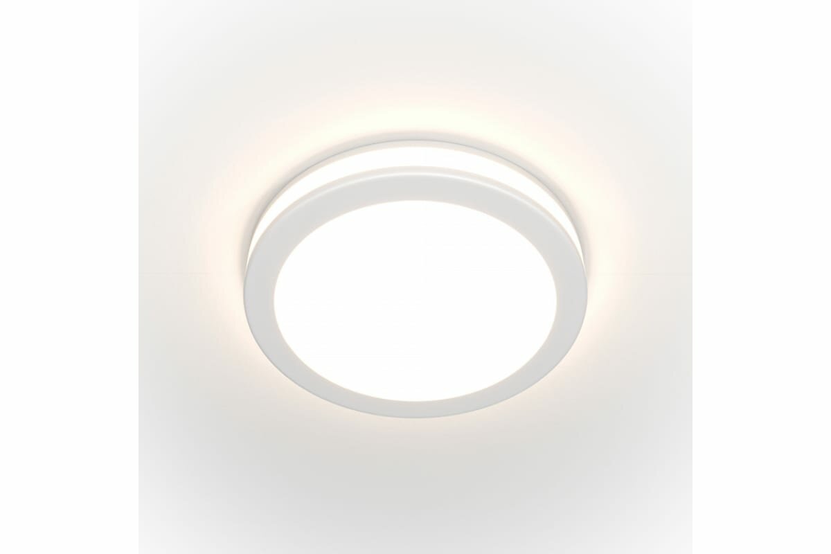 MAYTONI Phanton DL2001-L12W4K, LED, 12 Вт, 4000, нейтральный белый, цвет арматуры: белый, цвет плафона: белый