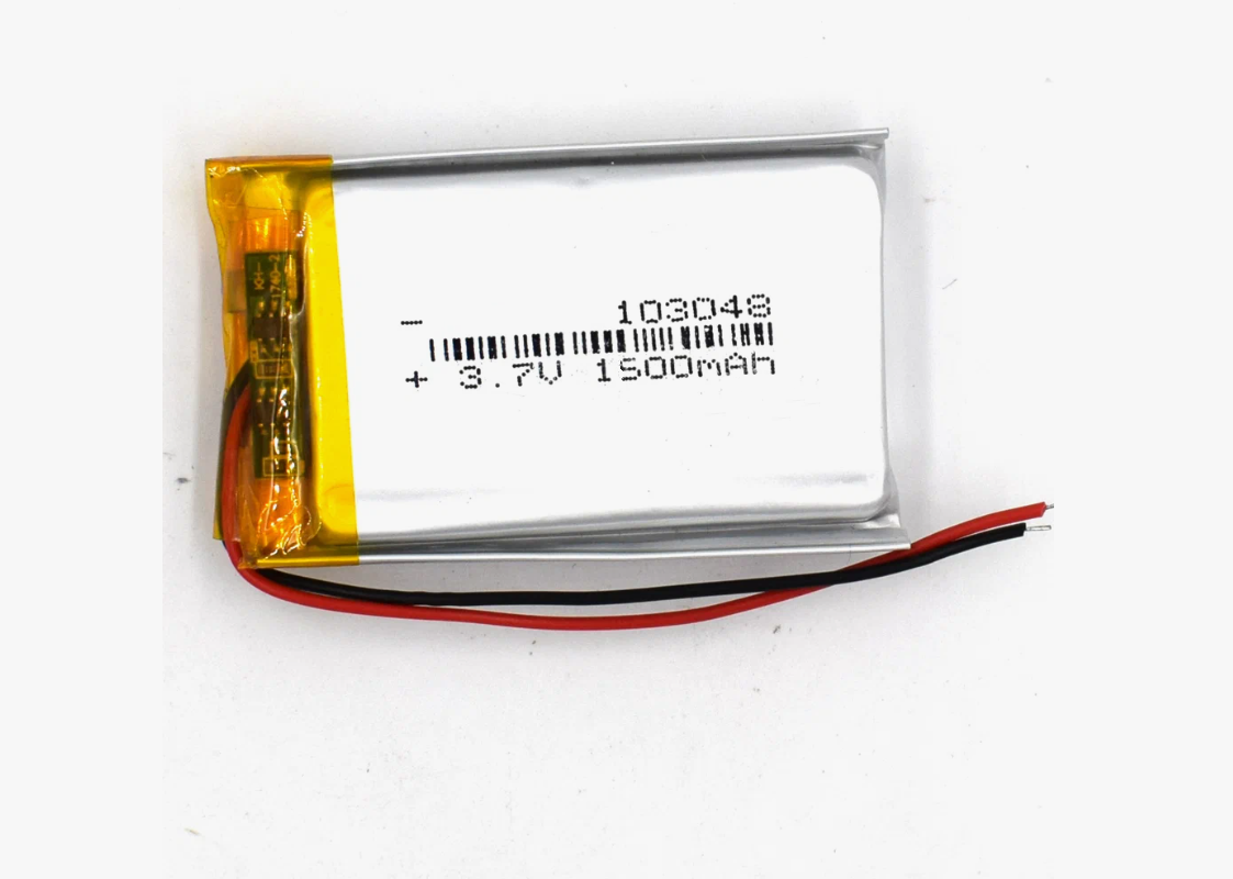 Аккумулятор 3.7V Li-Pol 1500mAh размер 10*30*48мм