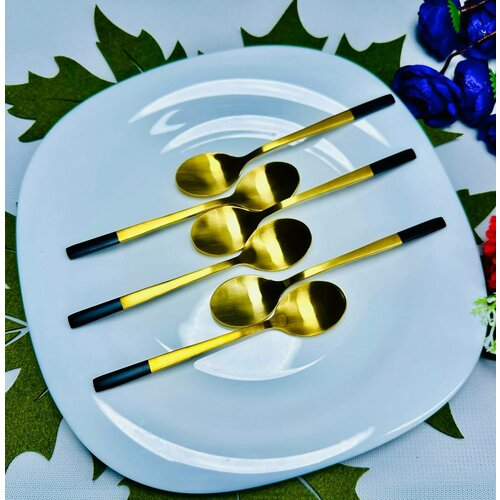 Набор ложек чайных (Золотистый ) MYD