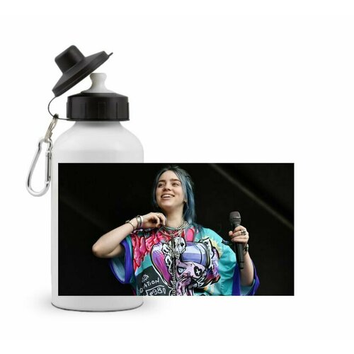 фото Спортивная бутылка билли айлиш, billie eilish №1 goodbrelok