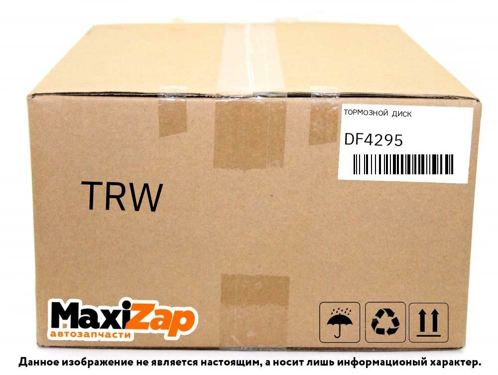 Тормозной диск передний TRW DF4295