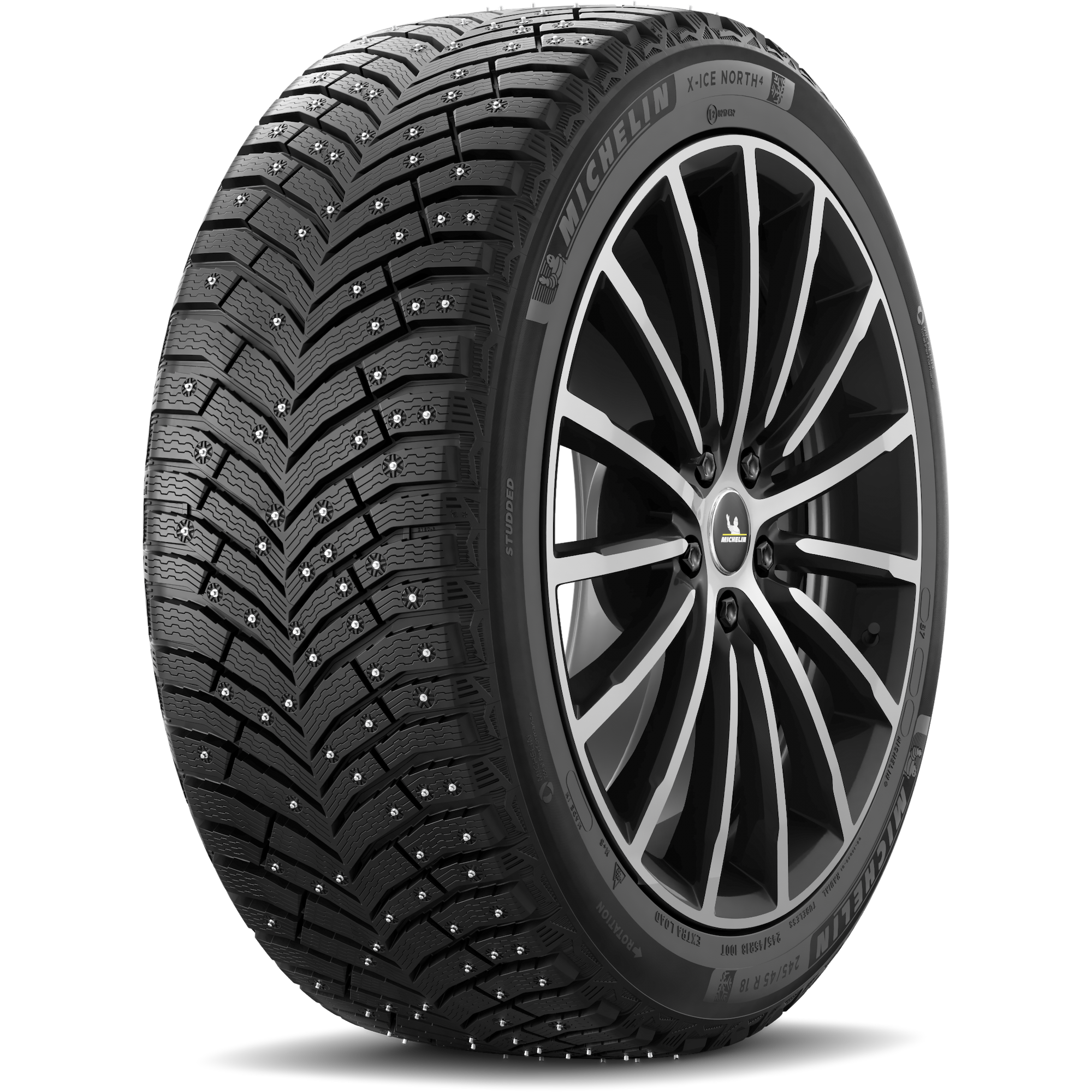 Зимние шипованные шины Michelin X-Ice North 4 (255/40 R21 102H)