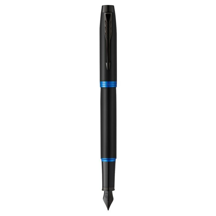 Ручка перьевая Professionals Marine Blue Black Trim PARKER - фото №10