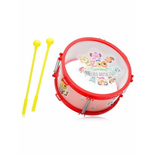 Барабан детский детский музыкальный барабан музыкальная игрушка перкуссионный инструмент детская игра маленькая война