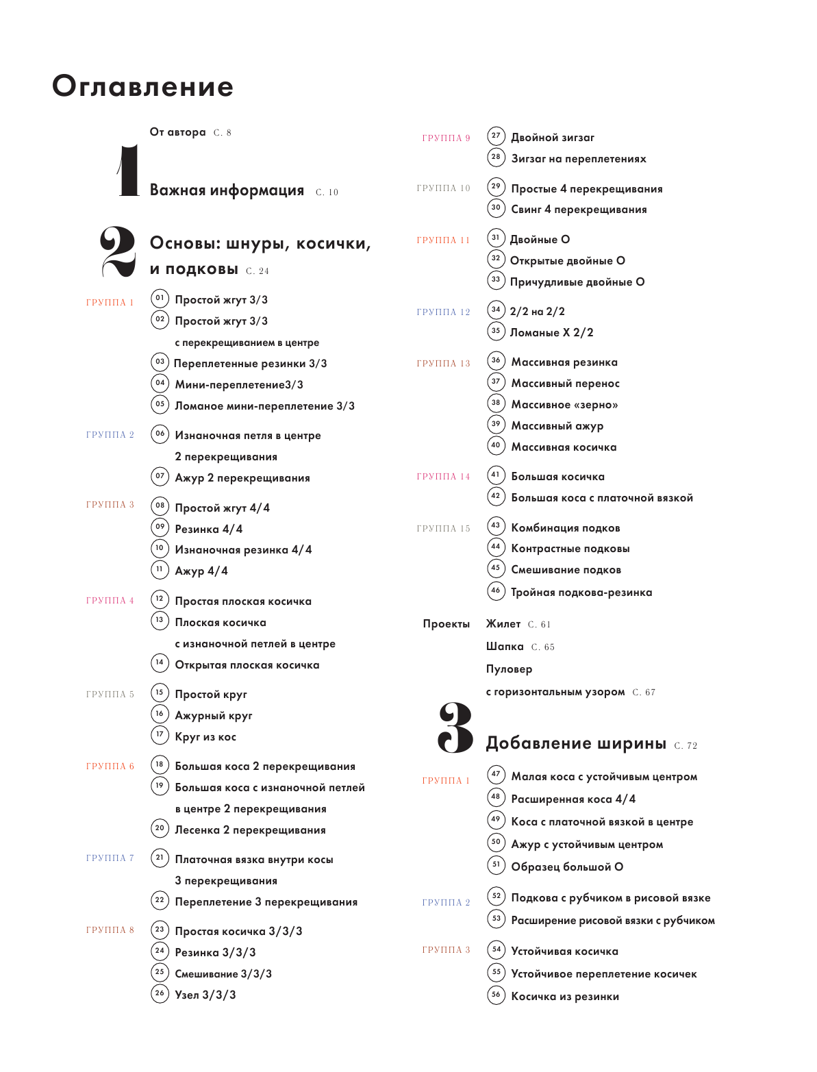 Энциклопедия узоров. Косы, жгуты, араны. Вязание на спицах - фото №3