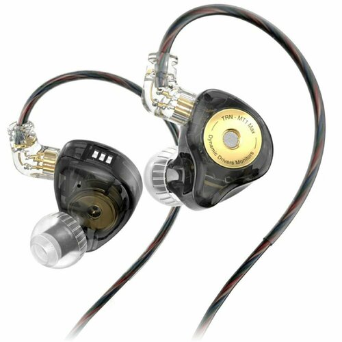 Наушники TRN MT1 MAX без микрофона черный 195000₽